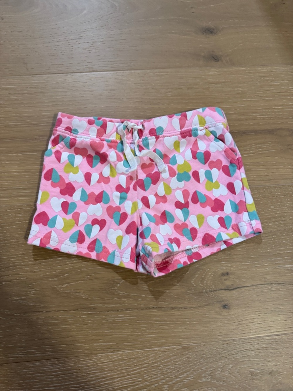 Carter's Pink Hearts Print Toddler Girls' Shorts